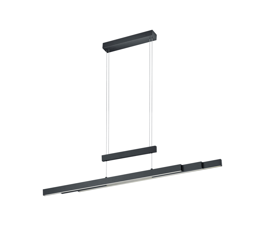 TRIO LED Pendelleuchte Trajan Schwarz