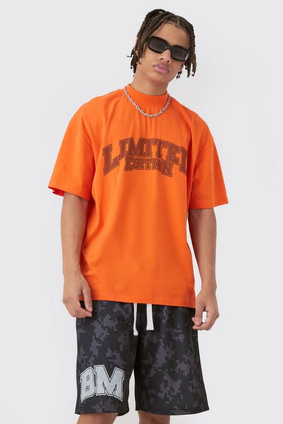 Oversize Limited Edition T-Shirt & Basketball-Shorts