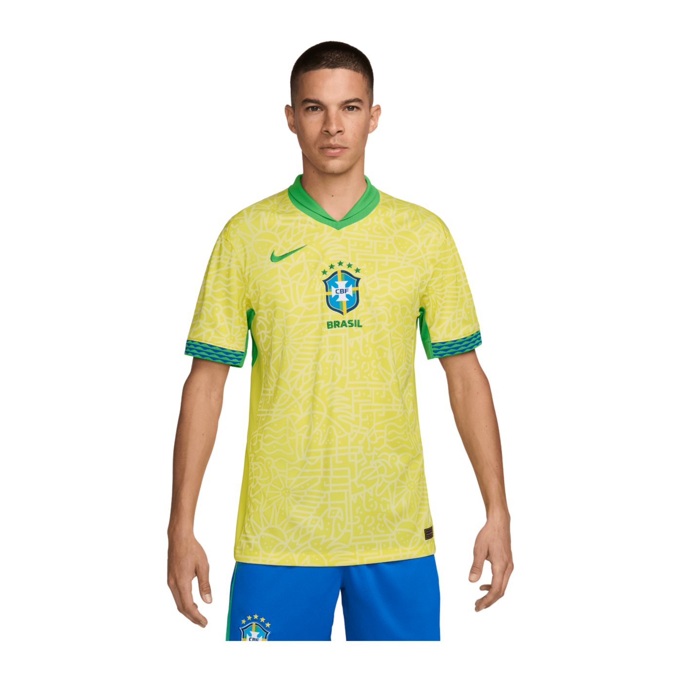 Nike Brasilien Trikot Home 2024 Gelb F706