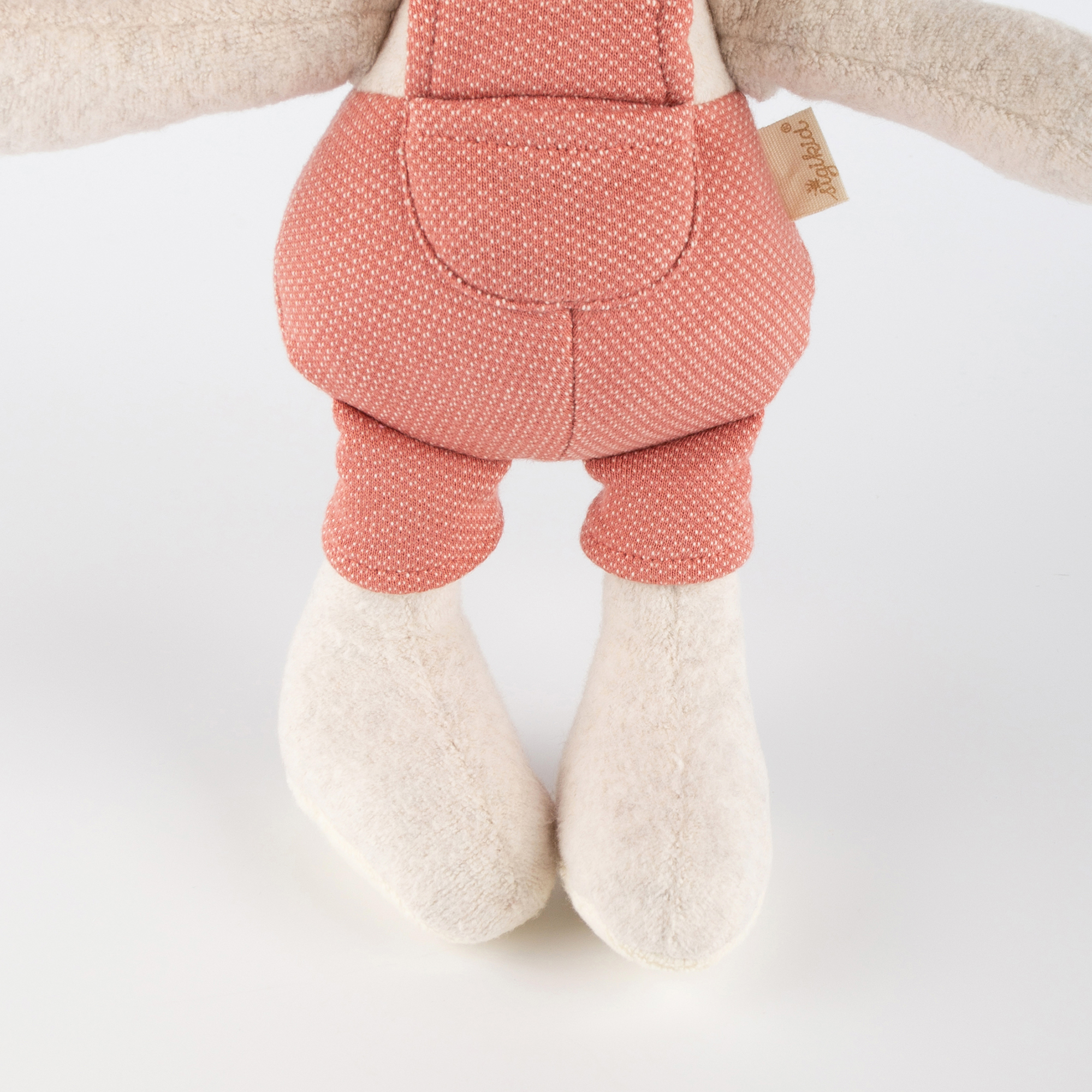 Kuscheltier Hase mit Latzhose, magohany