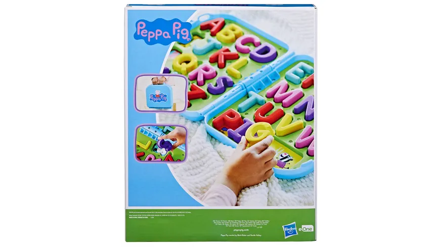Hasbro - Peppa Pig - Peppas Buchstabenbox