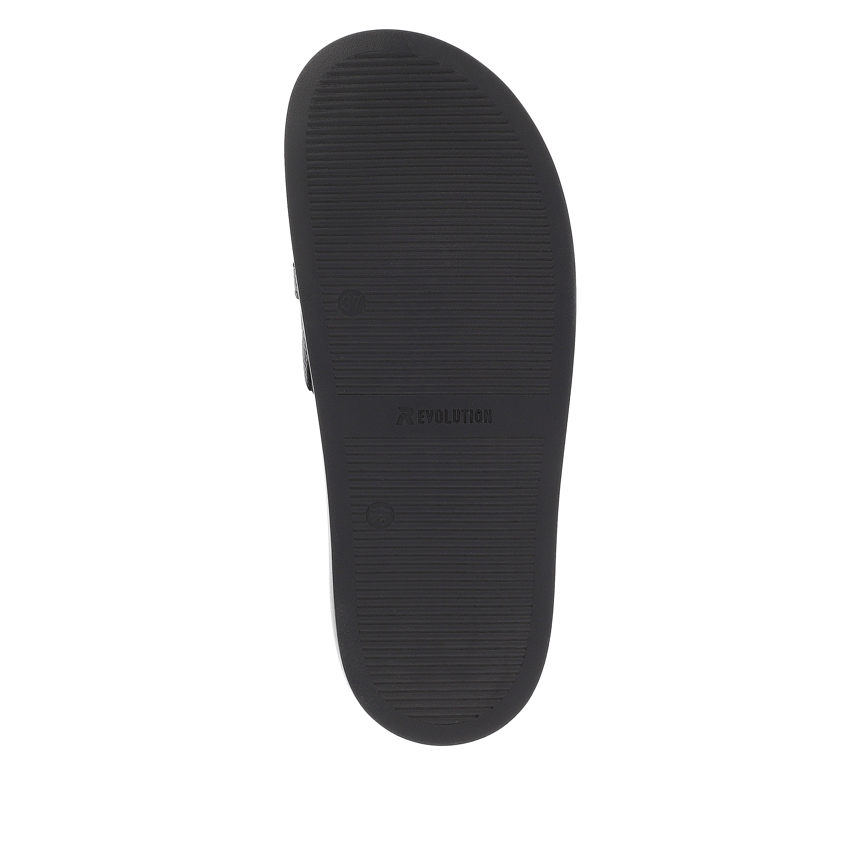 Rieker Damen Pantoletten noir