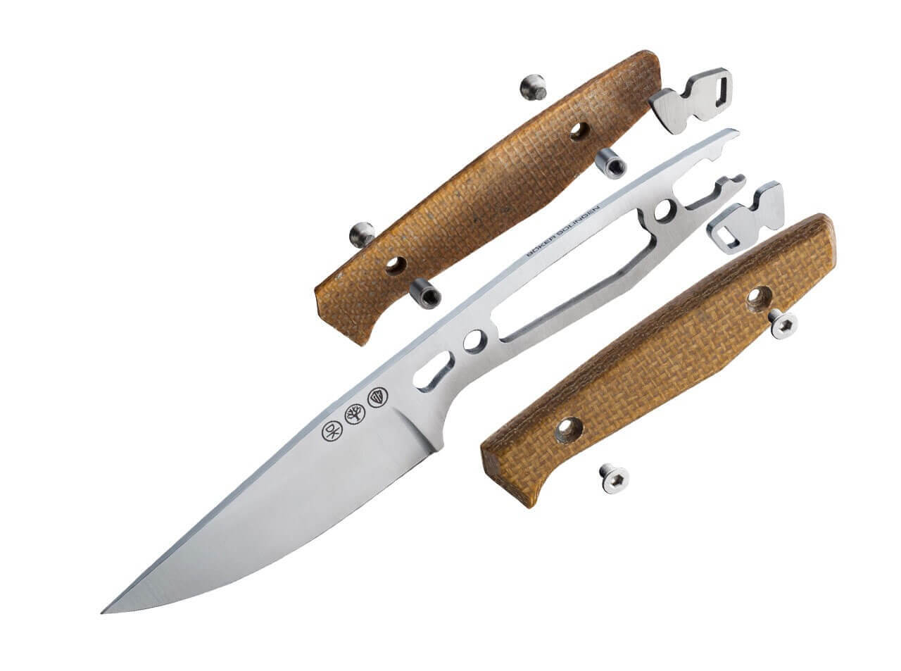Daily Knives AK1 Droppoint Mustard