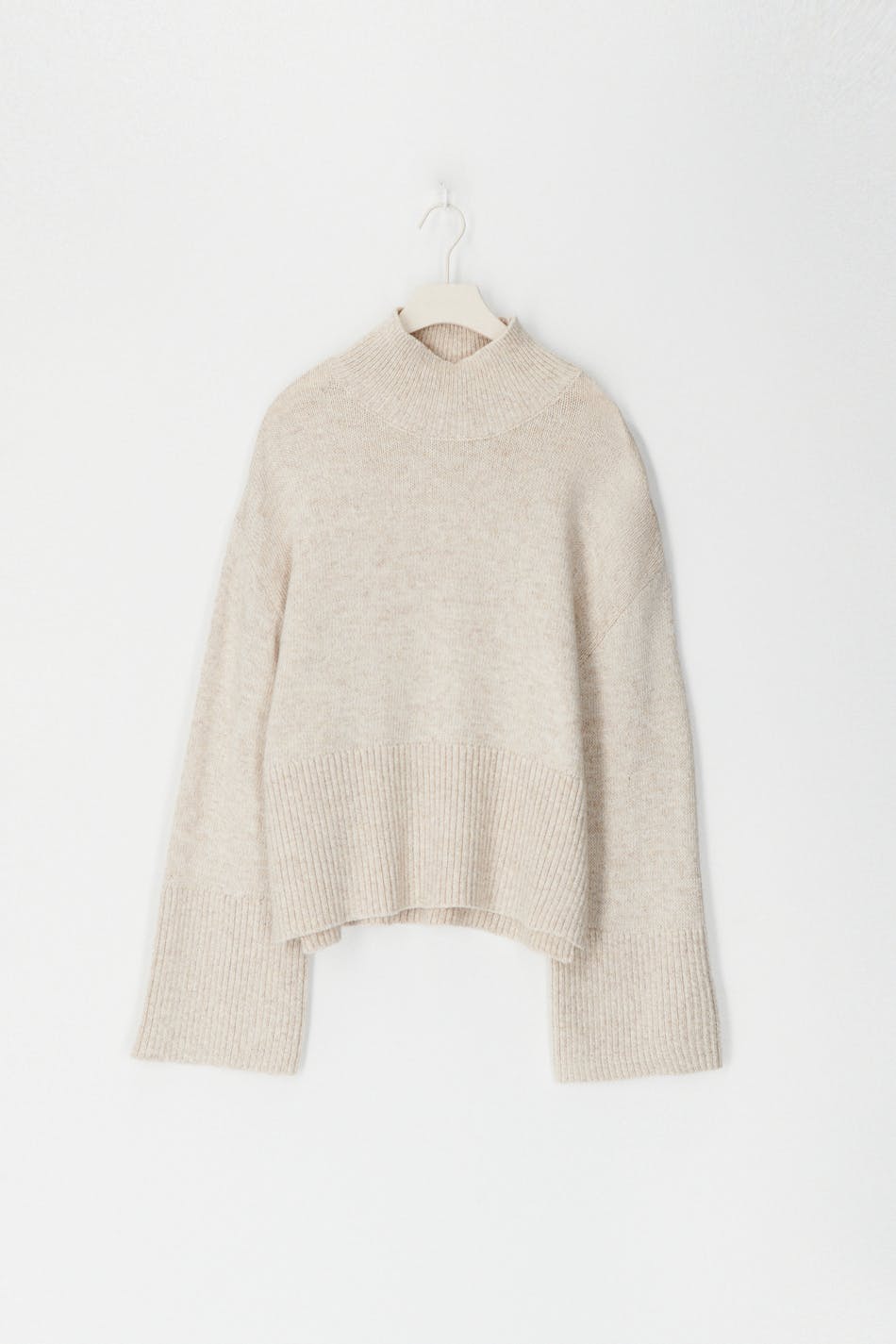 Turtleneck knitted sweater