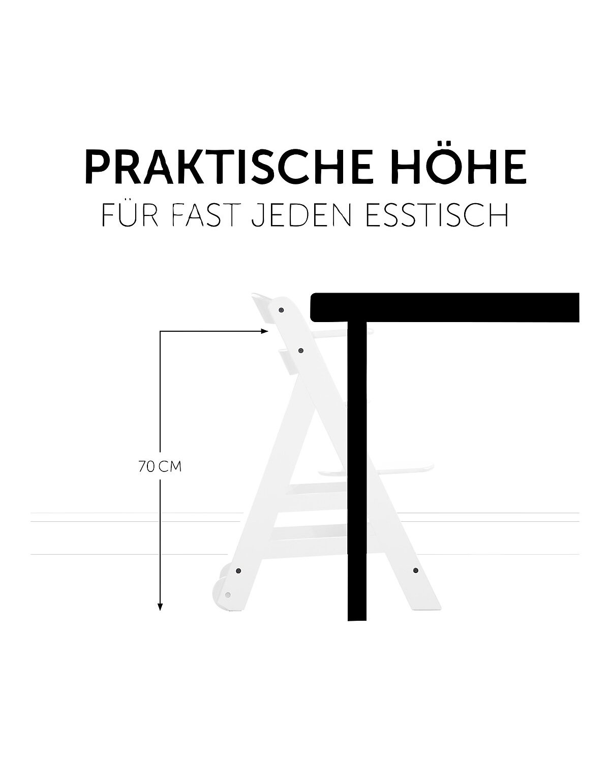 Treppenhochstuhl Beta+ inklusive Bouncer