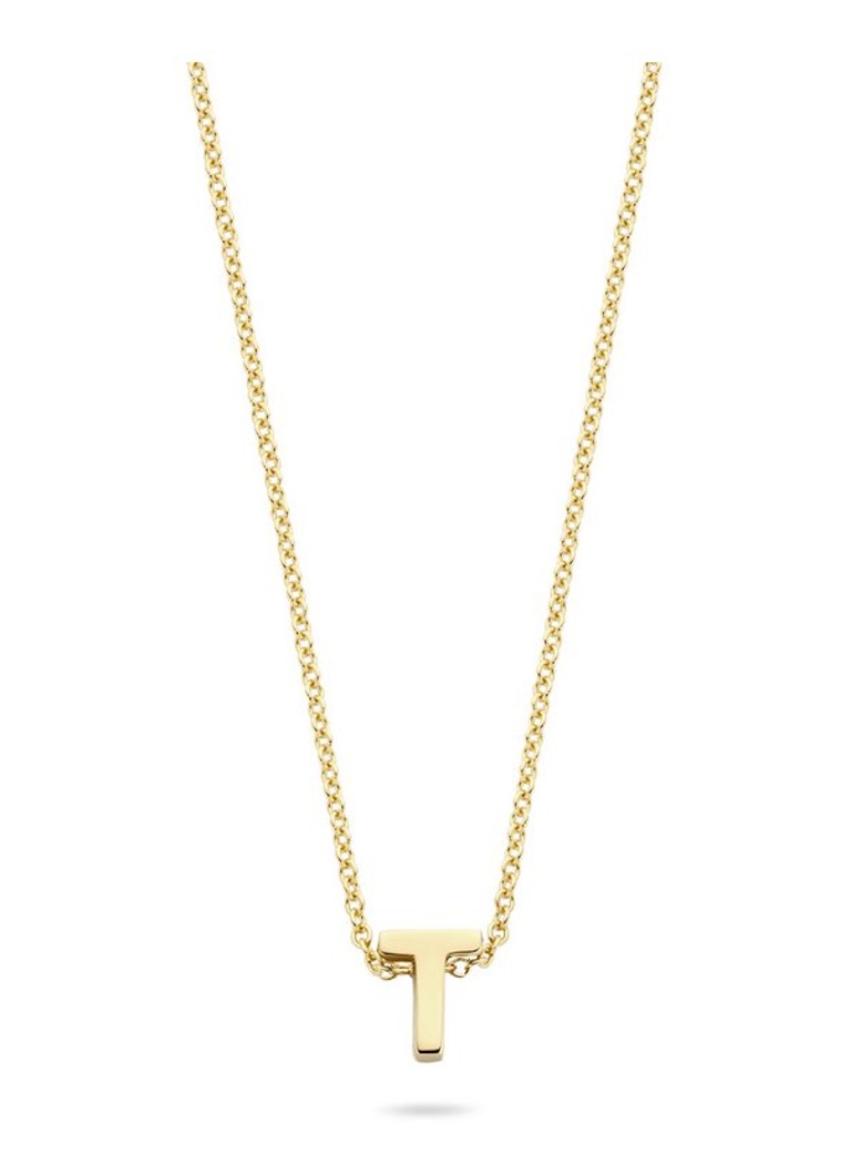 Collana Blush T in oro giallo 14 carati 3155YGO_T