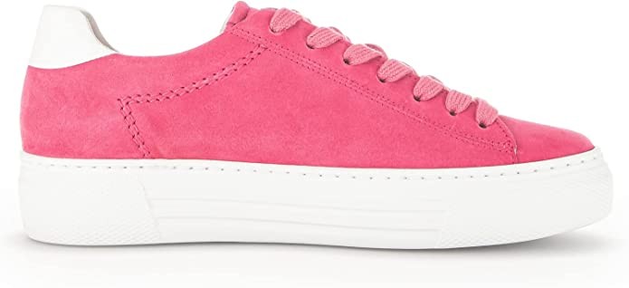 GABOR Freizeit Schnürer lila/pink Gabor Comfort Sneaker low 26.460.44 pink