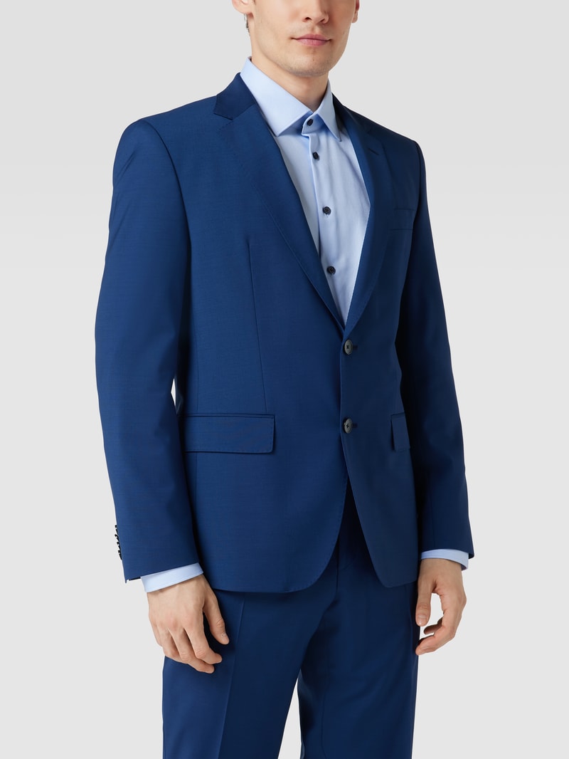 2-Knopf-Sakko mit Kissing Buttons Modell 'Huge' in royalblau