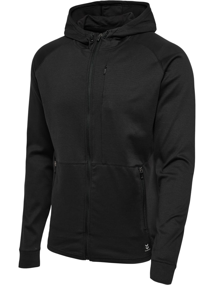 Hummel Hummel Reißverschluss Kapuzenpullover Hmlmt Interval Multisport Herren in BLACK günstig kaufen