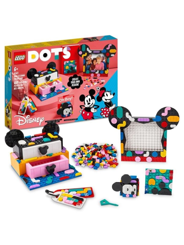 LEGO Bausteine Dots 41964 Micky & Minnie Kreativbox zum Schulanfang - ab 6 Jahre günstig kaufen onesize