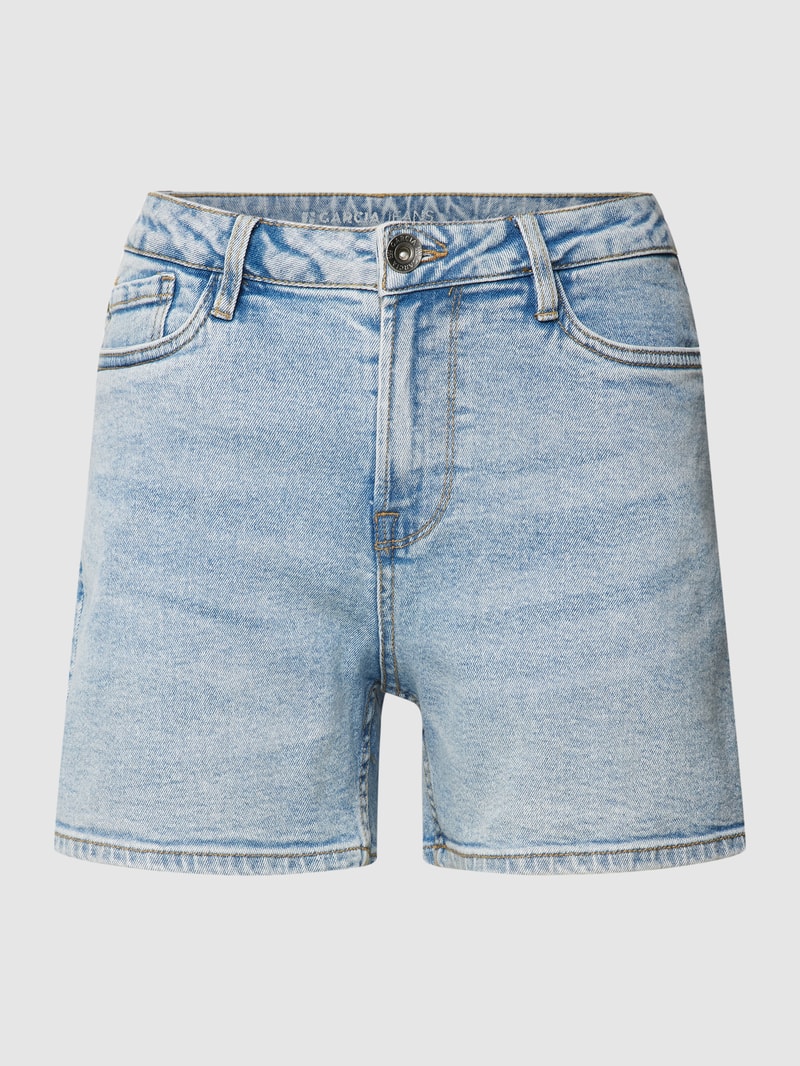 Jeansshort im 5-Pocket-Design Modell 'CELIA' in hellblau