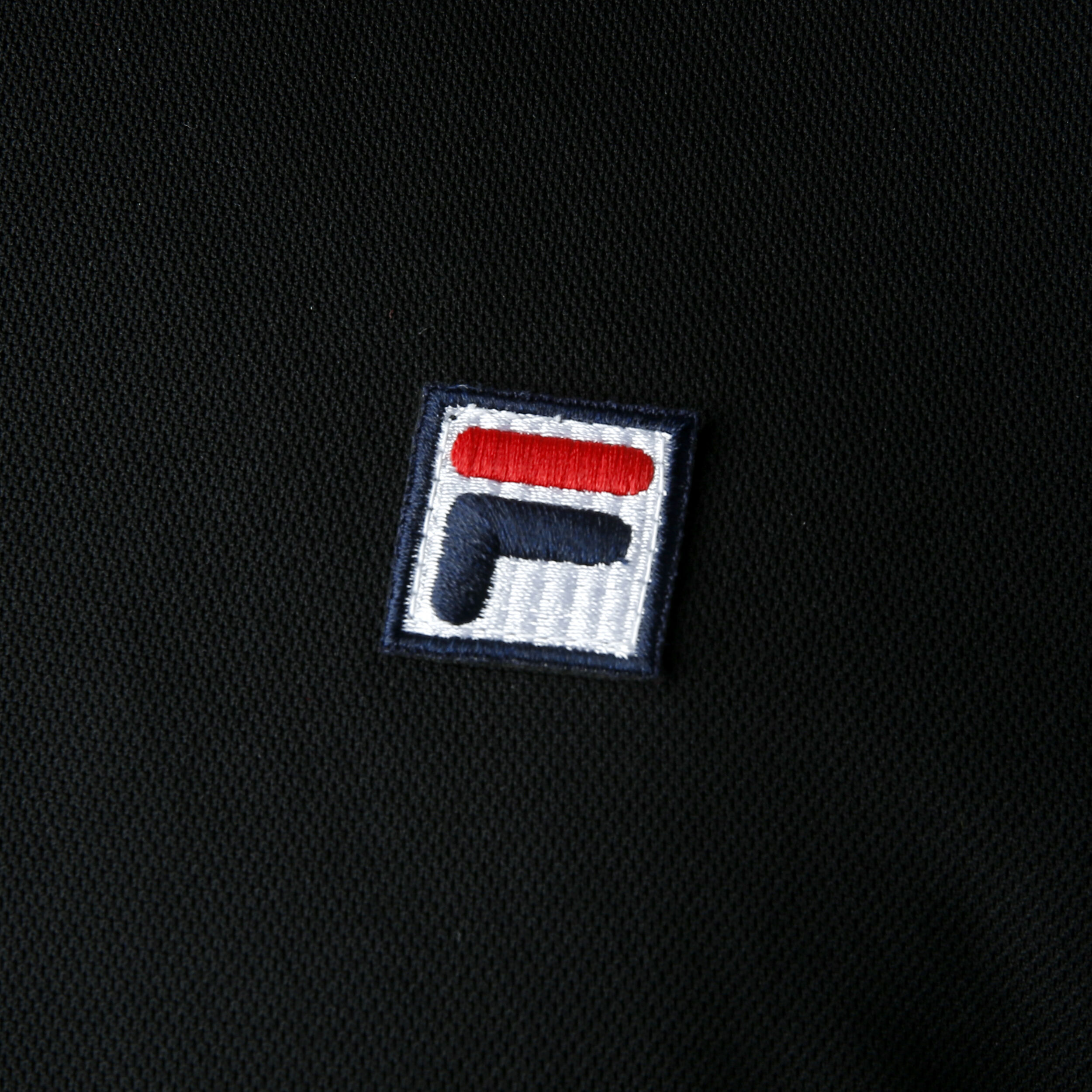 Piro Polo Herren - Schwarz, Rot