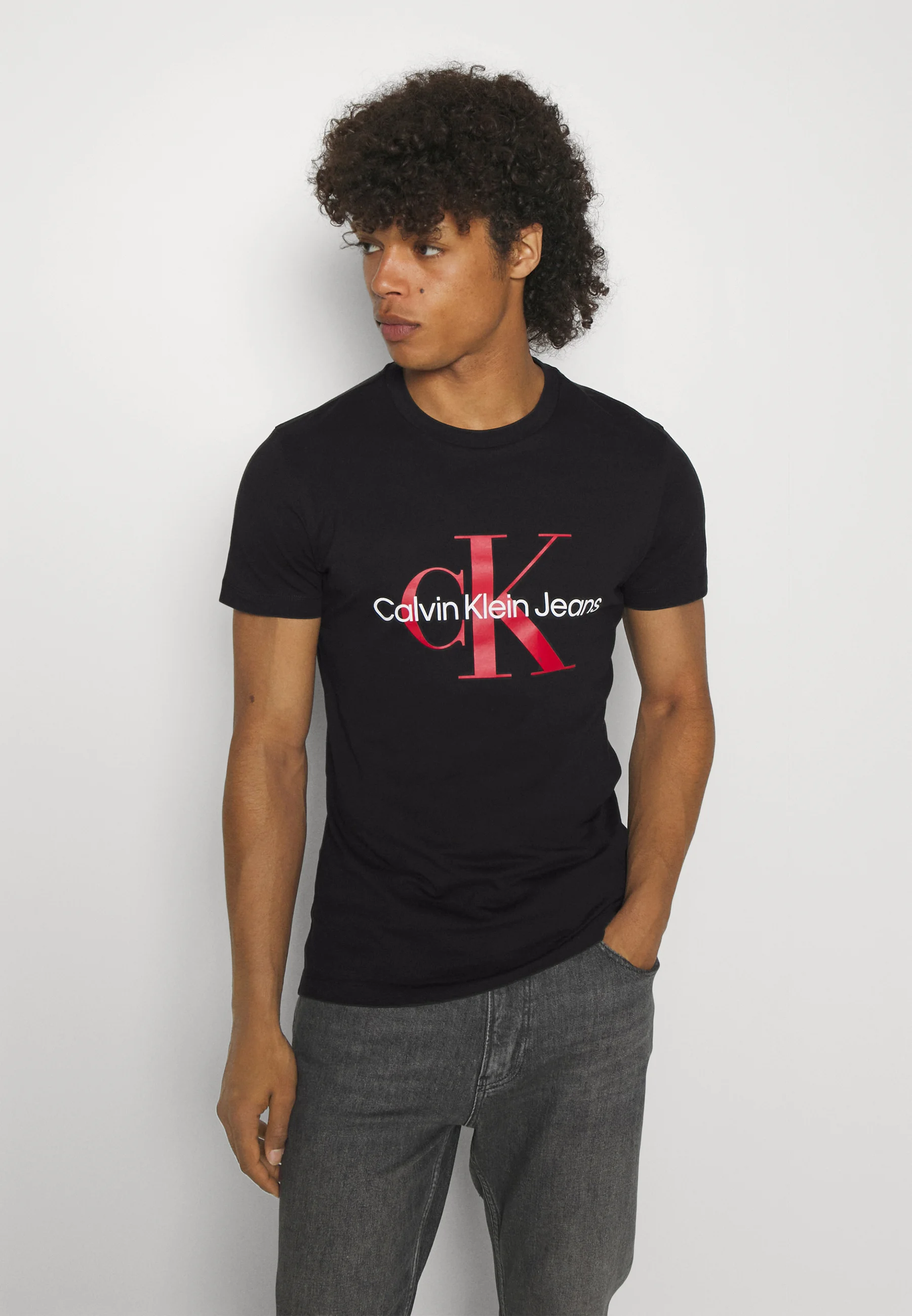 Calvin Klein Jeans CORE MONOGRAM - Camiseta con estampado