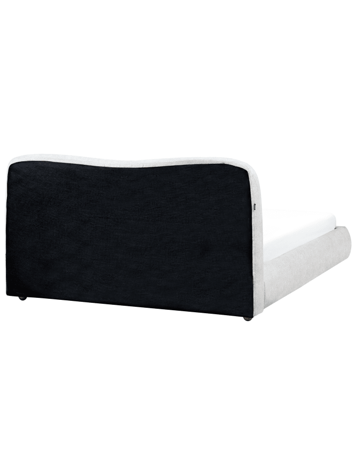 Beliani Doppelbett BLAGNAC in Grau - (W) 180 x (H) 98 x (L) 228 cm günstig kaufen onesize