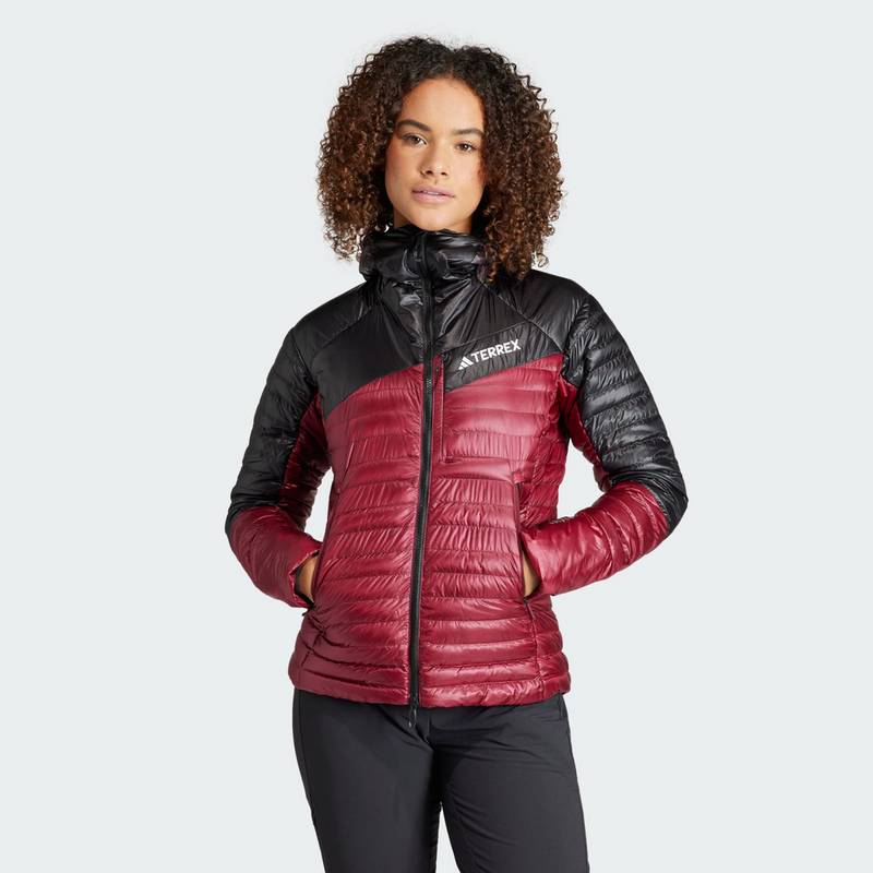 adidas Terrex Techrock Hooded Daunenjacke Funktionsjacke Damen