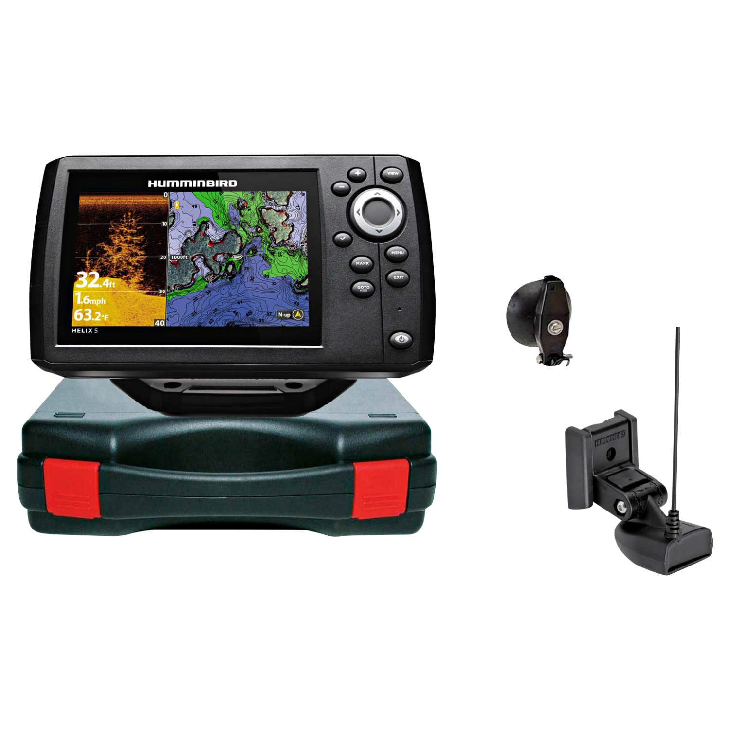 Humminbird Echolot Helix 5 CHIRP GPS DI G3