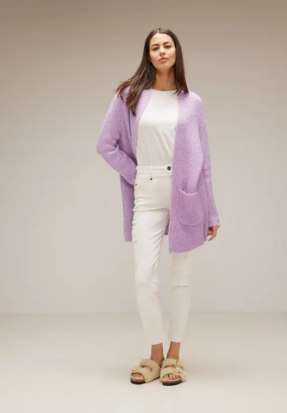 Street One Flauschiger Cardigan