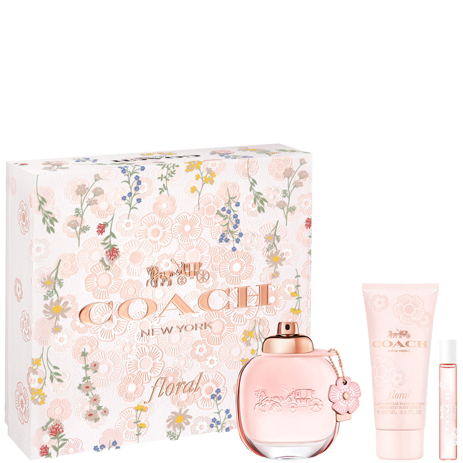 Coach Coach Floral Coffret Eau de Parfum 90 ml + 7,5 ml + Lait Corps 100 ml