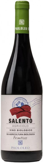 2021 Agricolo Primitivo Salento IGP trocken Bio - Cantine Paololeo