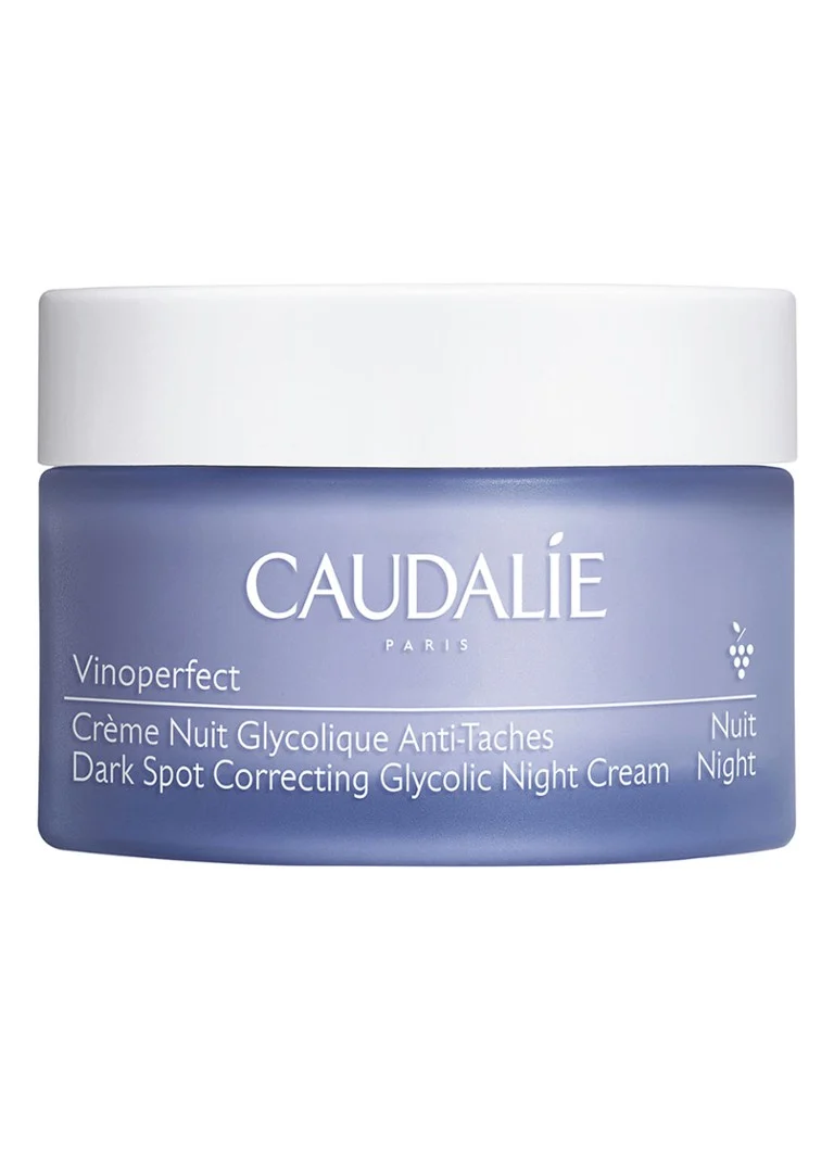 Cremă de noapte cu acid glicolic Caudalie Vinoperfect pentru corectarea decolorării - Cremă de noapte