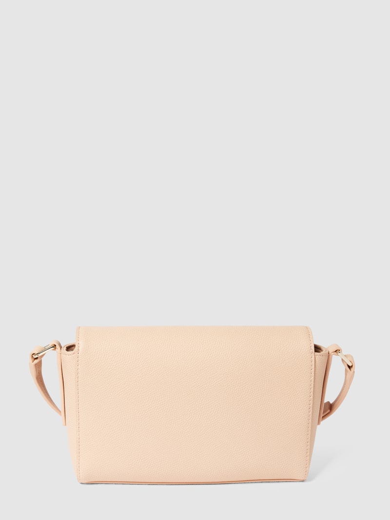 Handtasche mit Label-Applikation Modell 'CHRIS' in sand