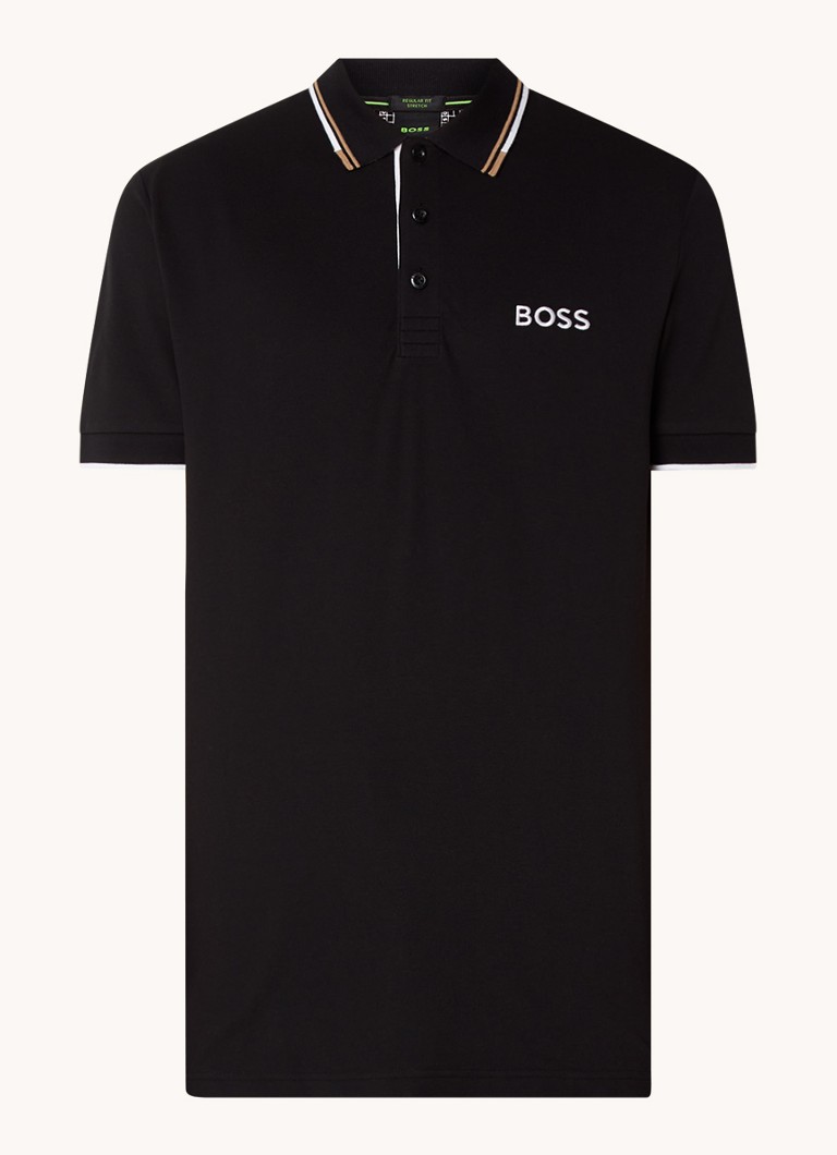 Tricou polo HUGO BOSS Paddy cu croială clasică din bumbac piqué.