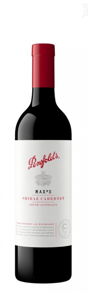 Max's Shiraz Cabernet Sauvignon Penfolds Vin Rouge●AOC de South Australia 2019 75cl