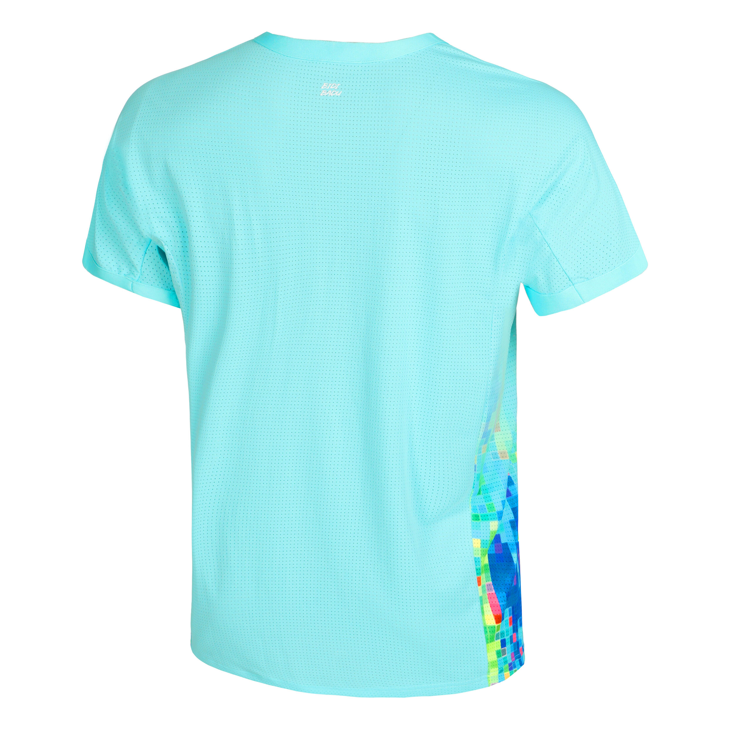 Melbourne 2024 V-Neck T-Shirt Herren - Türkis, Mehrfarbig