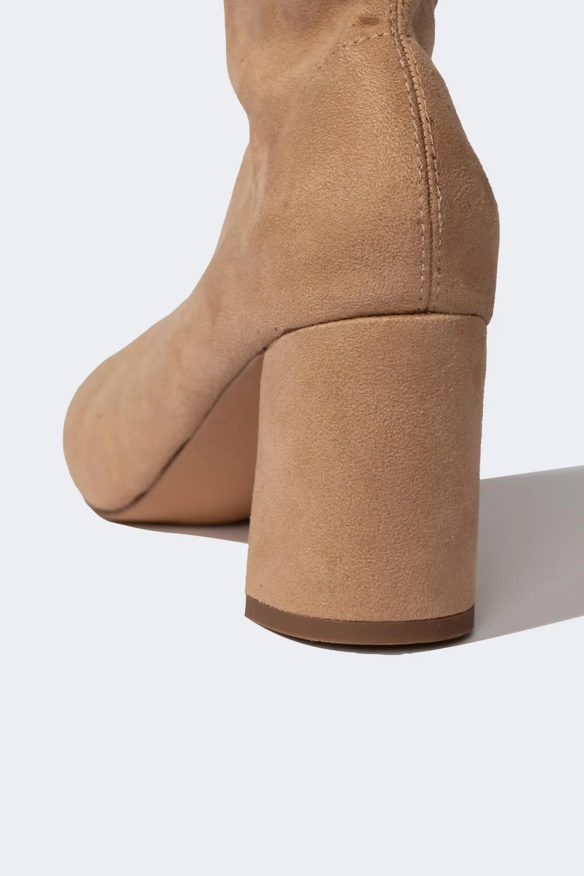 DeFacto  Stiefelette - Beige - Blockabsatz