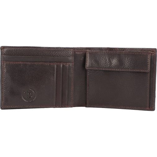 bugatti Woven Geldbörse Leder 13 cm