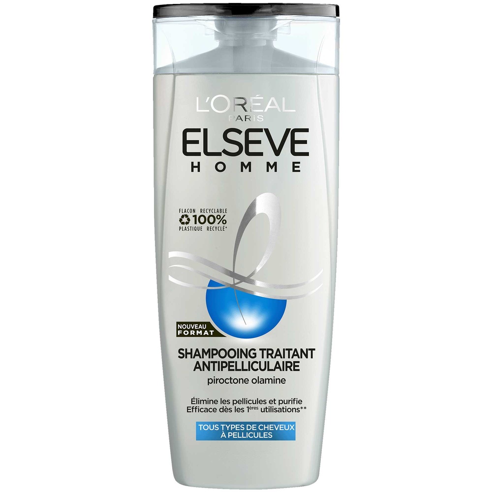 L'Oréal Paris L'Oréal Paris Elseve Homme Shampooing Antipelliculaire 350ml Shampoing anti-pelliculaire