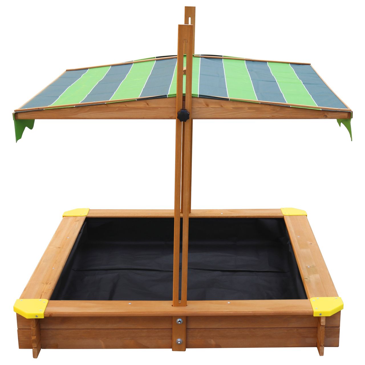 AXI Lily Sandkasten mit Dach Braun/grün