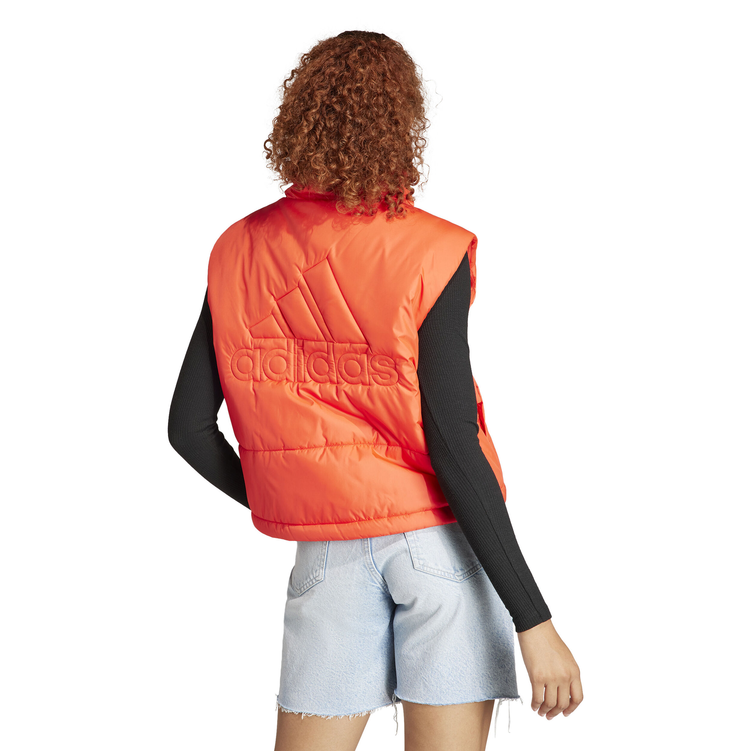 3 Stripes Weste Damen - Koralle