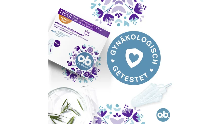 O.B. Tampons ExtraProtect Super