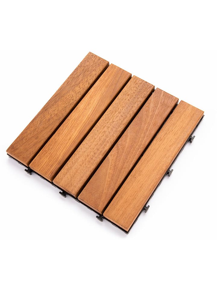 Evila Bodenplatte in Natur - (L)30 x (B)30 cm günstig kaufen onesize