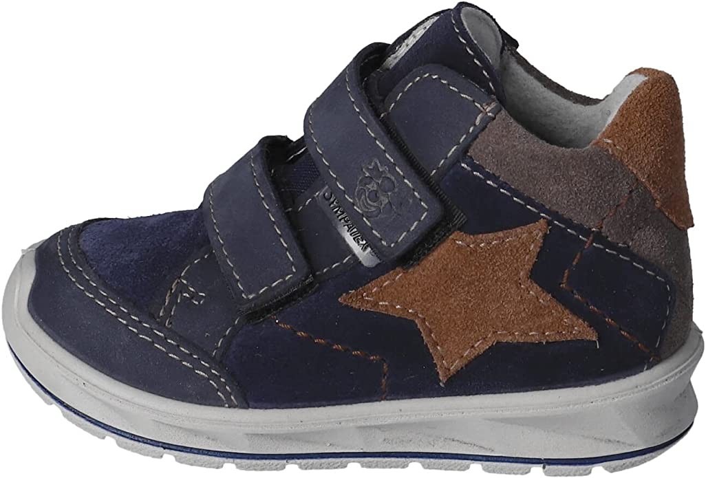 RICOSTA Stiefel Jungen blau Klettverschluß Boots