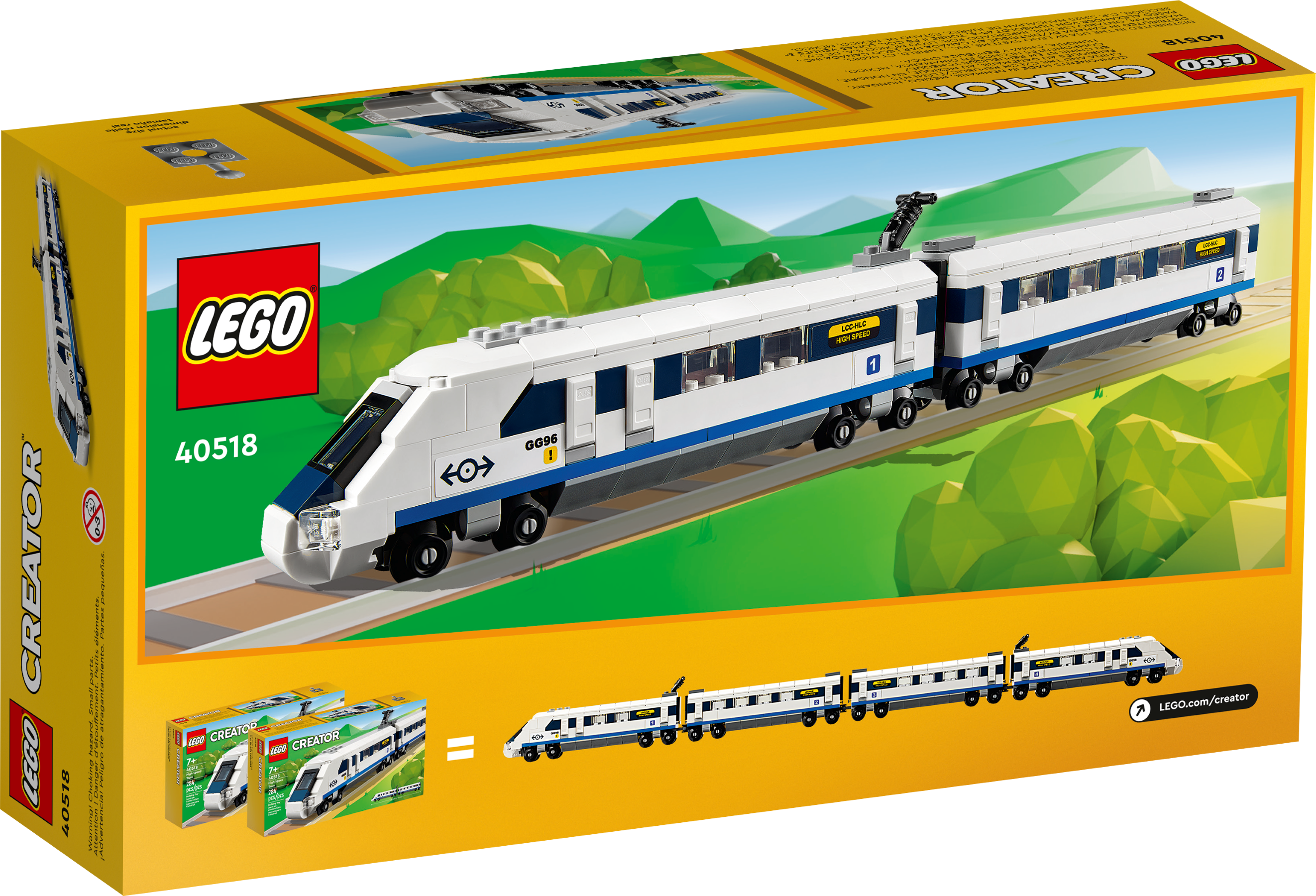 Hochgeschwindigkeitszug 40518