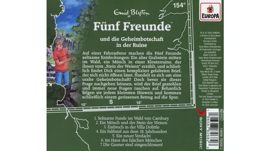 Folge 154:  und die Geheimbotschaft in der Ruine