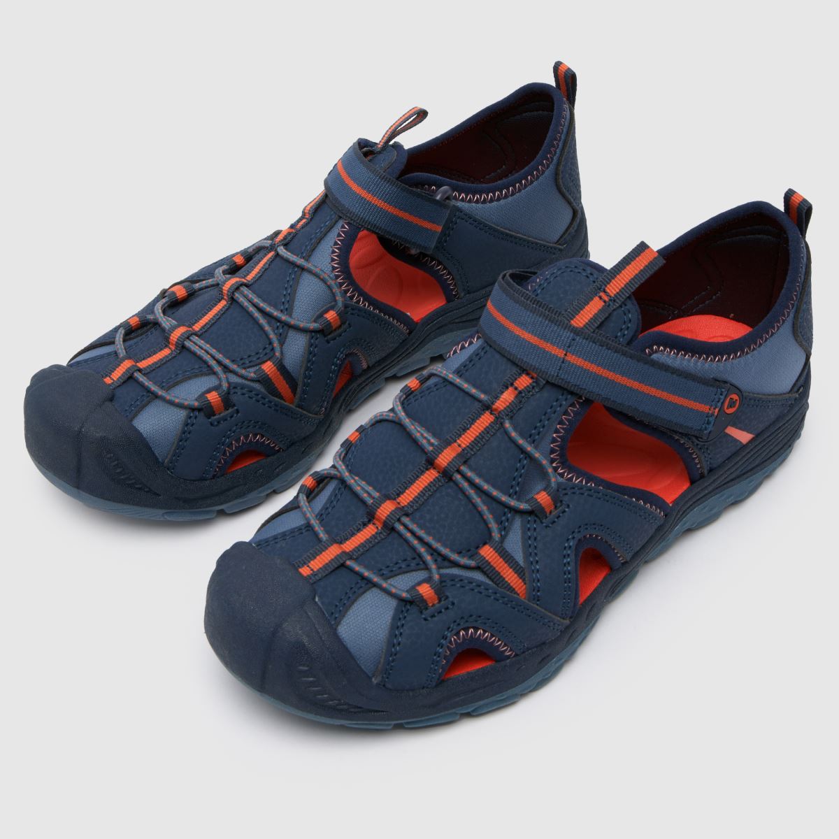 Merrell marinblå multi hydro 2 pojkar ungdomssandaler