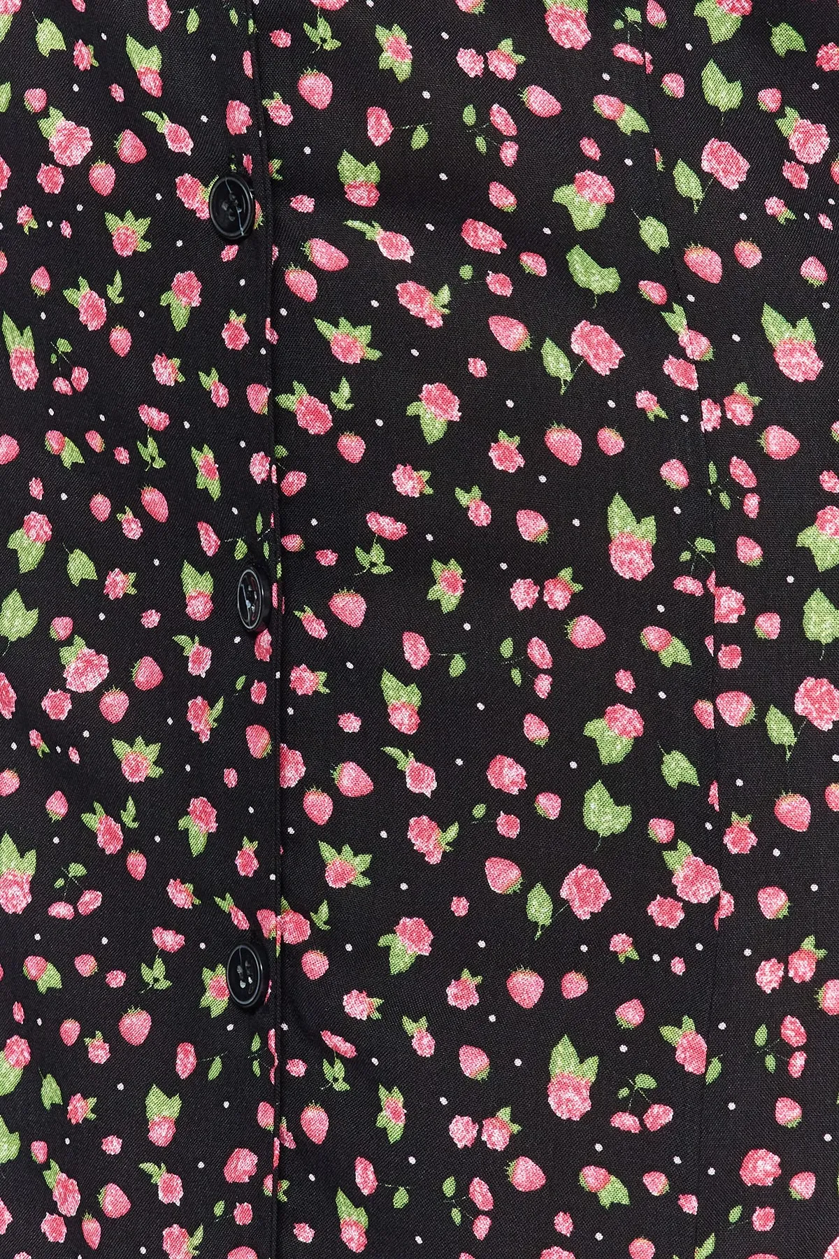 Trendyol Collection  Schwarzes gewebtes Kleid mit V-Ausschnitt TWOSS23EL01753