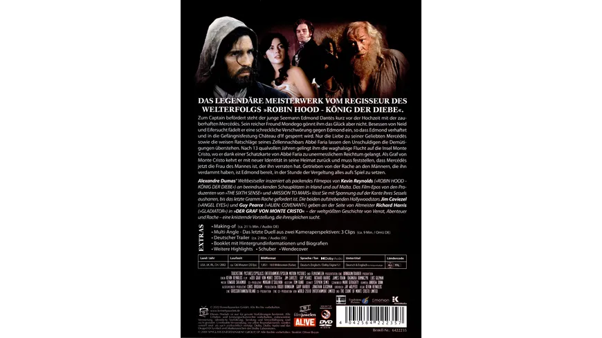 Monte Cristo - Der Graf von Monte Christo (2002) (Filmjuwelen)