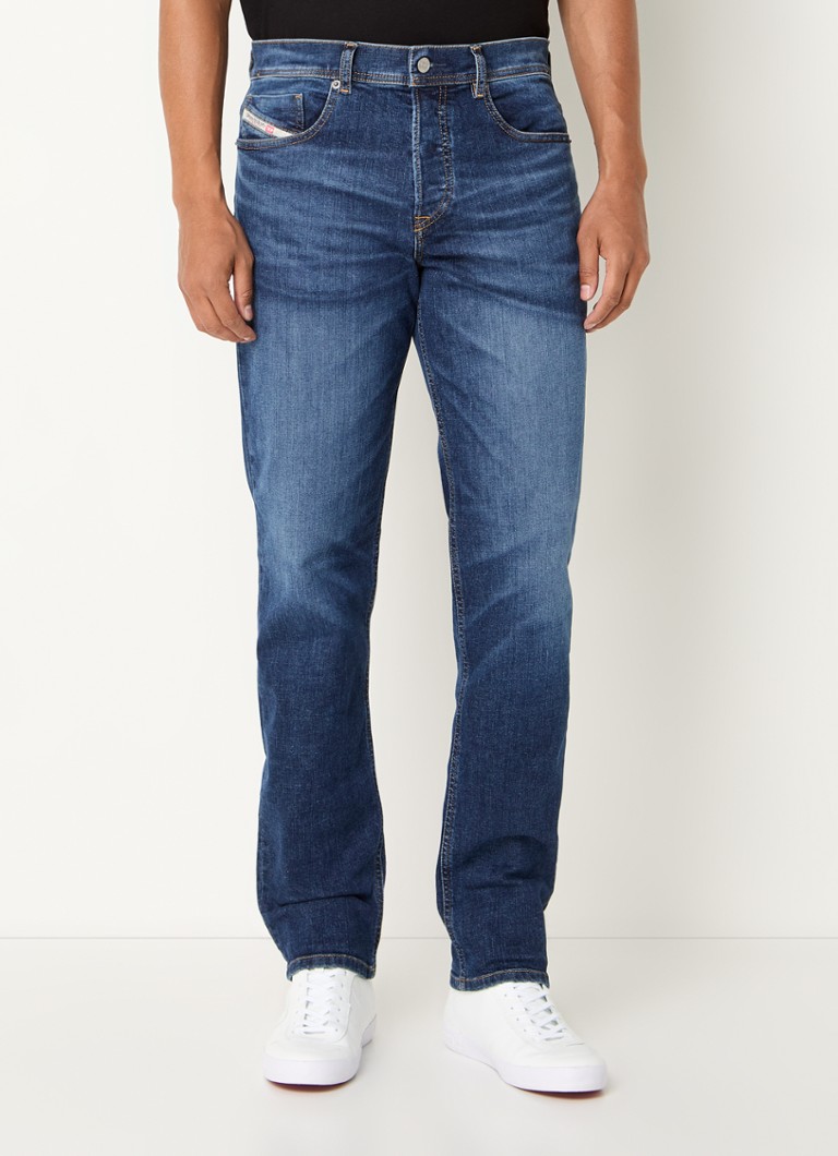 Blugi Diesel D-Finitive Tapered, Decolorare Închisă