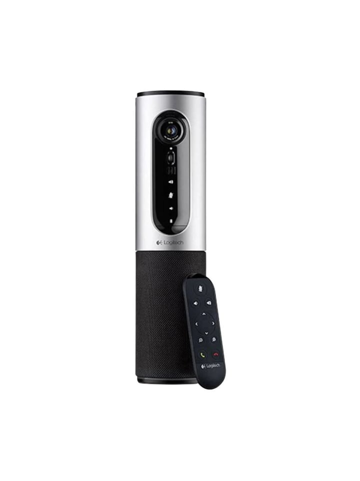 Logitech Full HD-Webcam 1920 x 1080 Pixel Logitech ConferenceCam   Standfuß in Schwarz günstig kaufen onesize