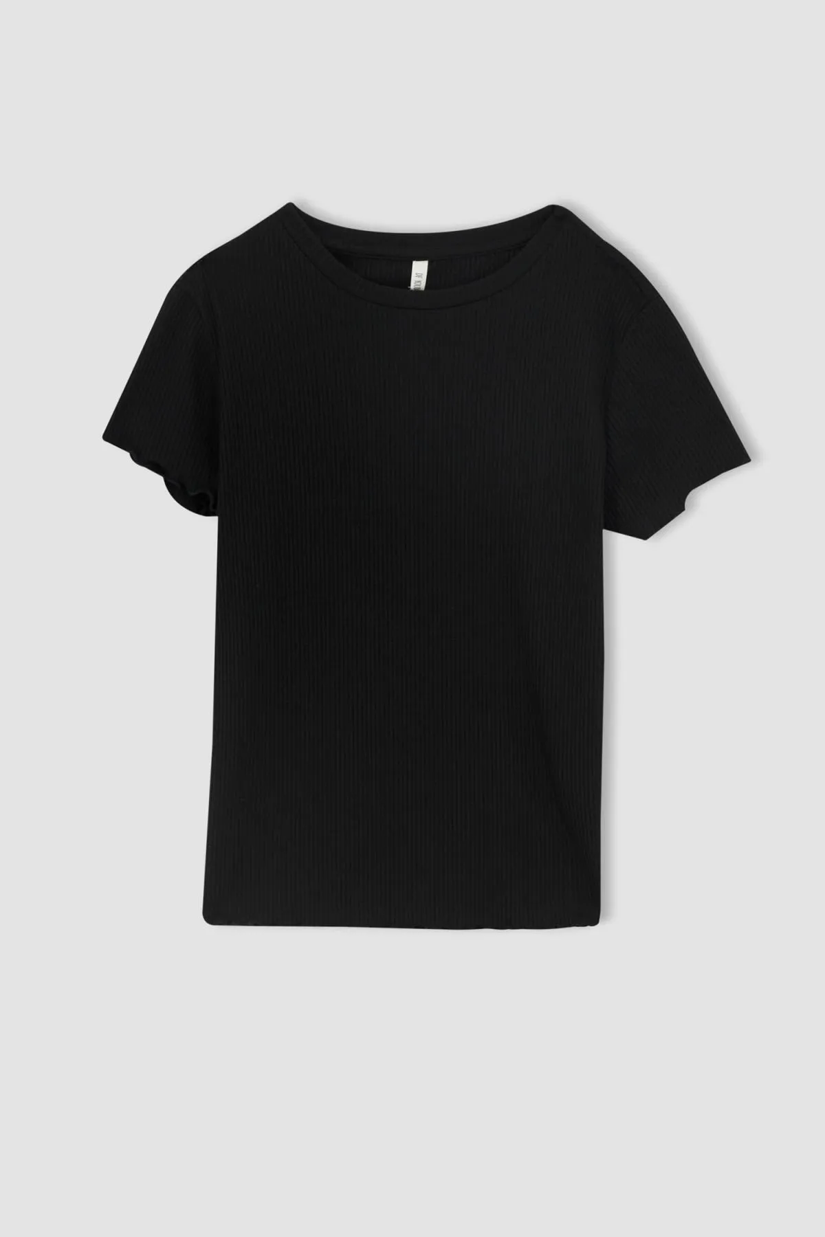 DeFacto  Slim Fit Kurzarm-T-Shirt mit Rundhalsausschnitt K7064az22sm