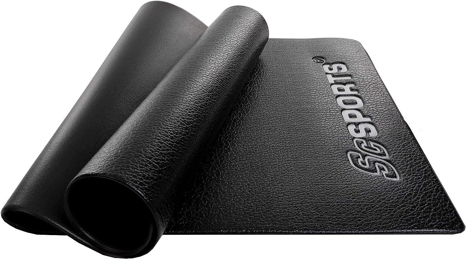 ScSPORTS® Fitnessmatte Bodenmatte Bodenschutzmatte 150x65 cm Unterlegmatte für Fitnessgeräte (1-St)
