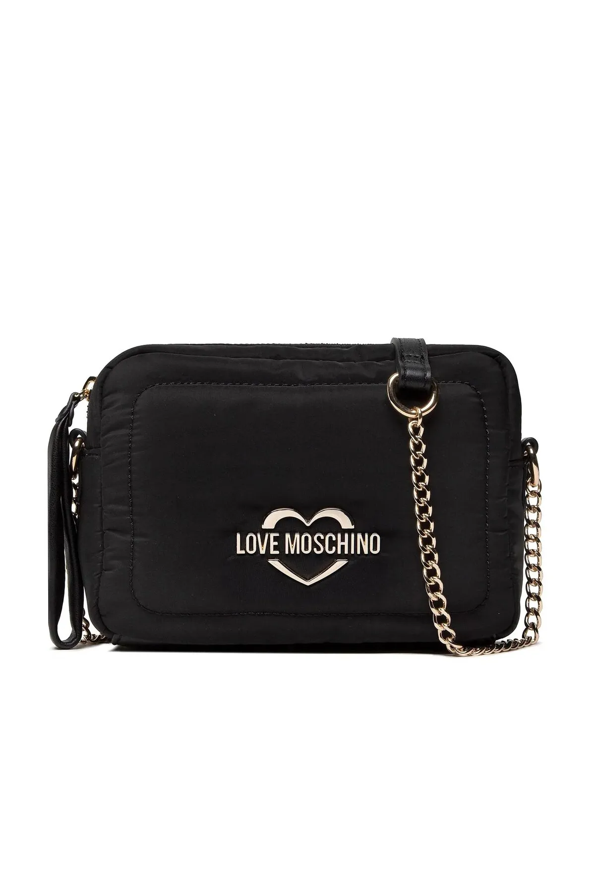 Moschino  Handtasche - Schwarz - Strukturiert