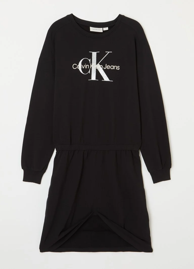 Calvin Klein sweater dress with logo print