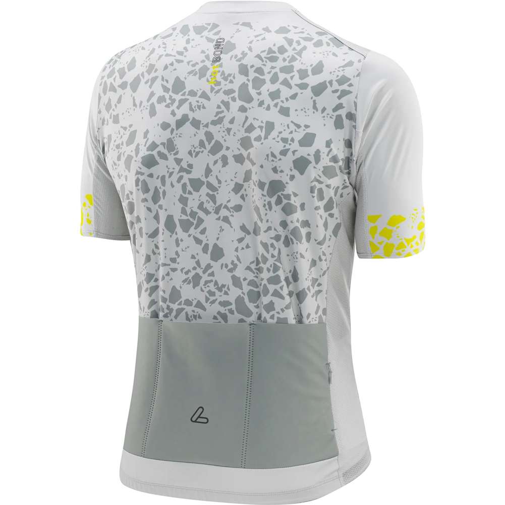 Löffler Terra Hotbond® Full Zip Herren Radsport Trikot 25608-Silver Grey