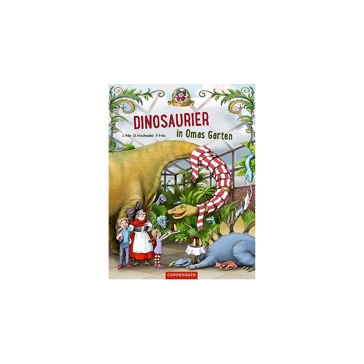 Dinosaurier in Omas Garten