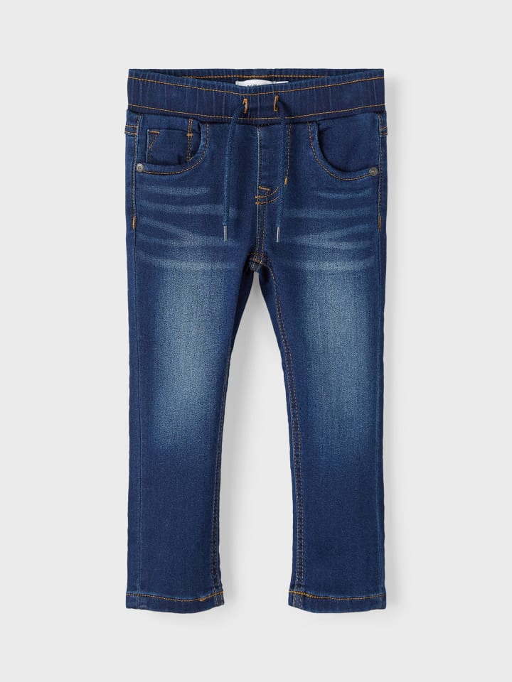 name it Schlupfjeans in dark blue denim günstig kaufen
